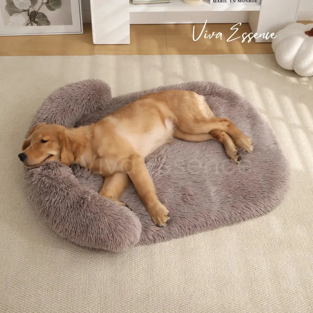 SnuggleSoft Deluxe Pet Bed for Dogs & Cats