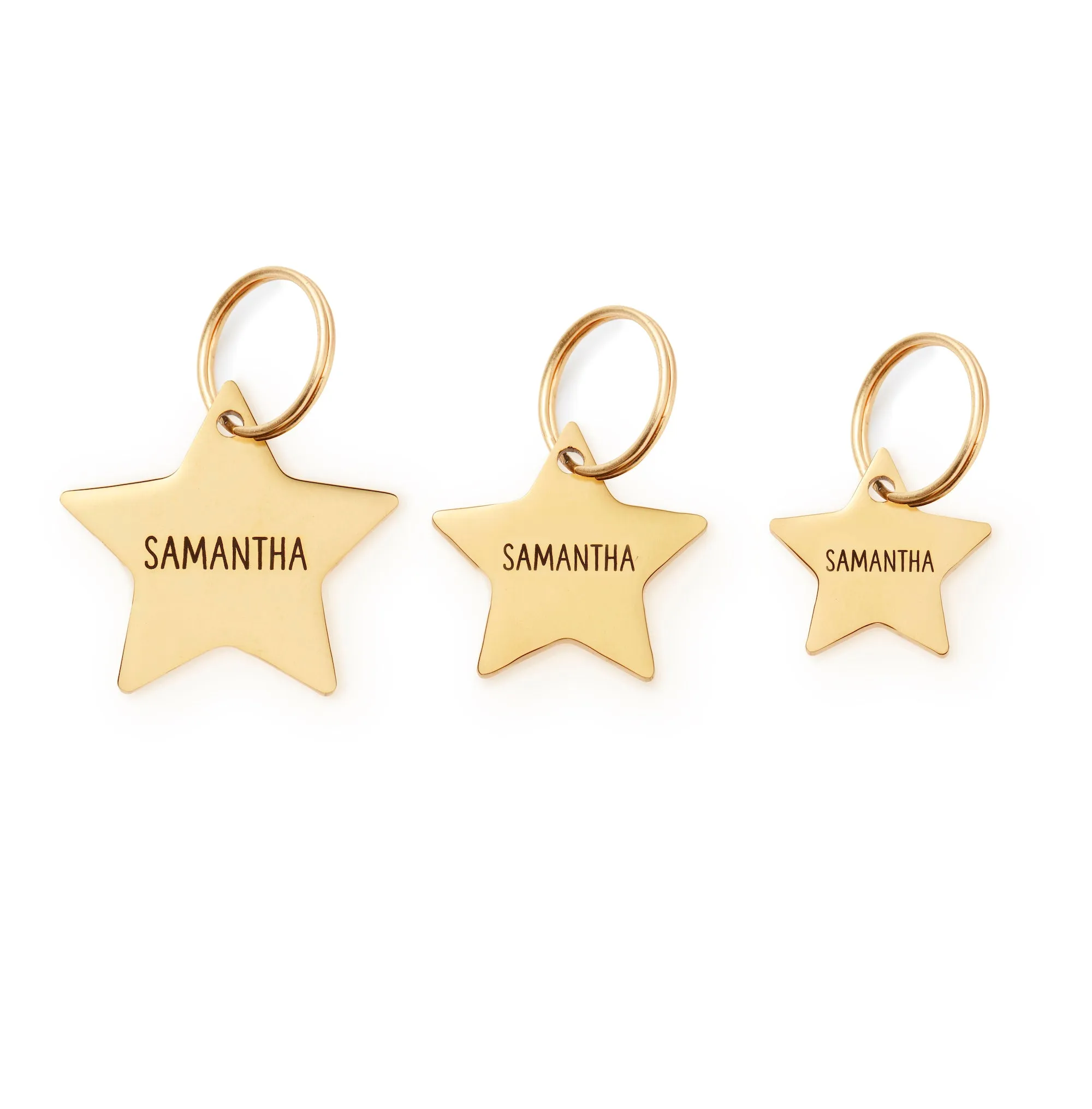 Star Pet ID Tag
