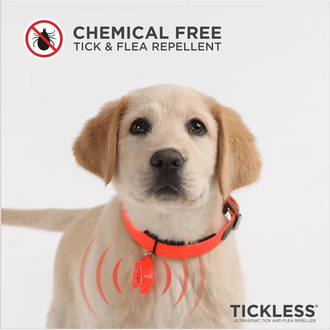 Tickless Classic Pet Natural Ultrasonic Tick & Flea Repeller Cat & Dog Collar