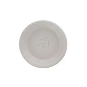 White Ceramic Pet Bowl - 16cm x 5cm