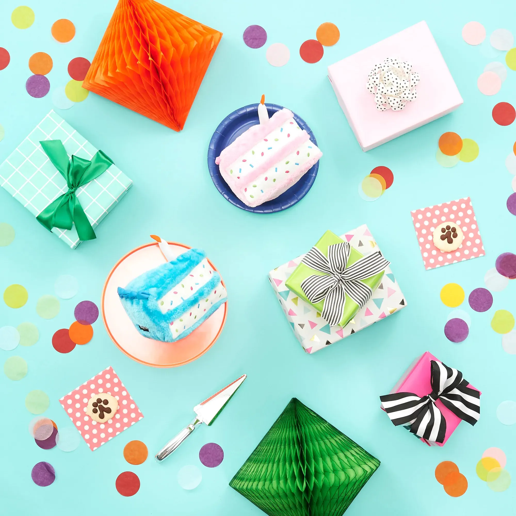 ZippyPaws Dog Toy Birthday Cake